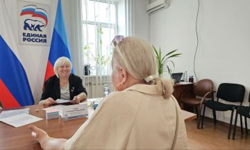 В общественной приёмной «Единой России» в ЛНР продолжаются приемы граждан