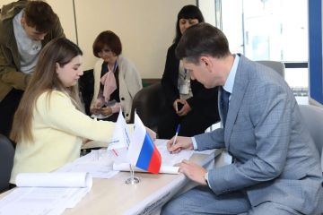 Алексей Самойлов проголосовал на выборах депутатов Госдумы РФ