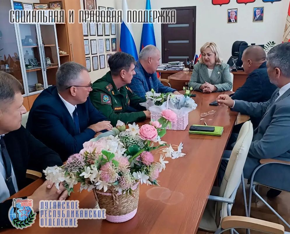 18 сентября заместитель руководителя Луганского республиканского отделения Всероссийской общественной организации ветеранов «БОЕВОЕ БРАТСТВО» Юрий Юров совместно с руководителем Алчевского местного отделения «БОЕВОЕ...
