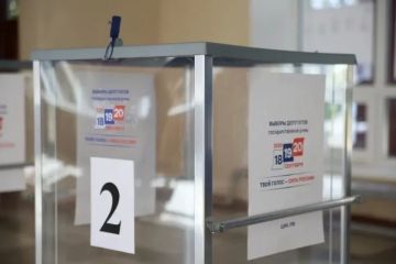 Голоса подсчитаны: «Единая Россия» побеждает в ЛНР с 78,99% голосов на выборах в Госдуму