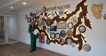 В Совете городского округа город Луганск прошла первая экскурсия по музею часов