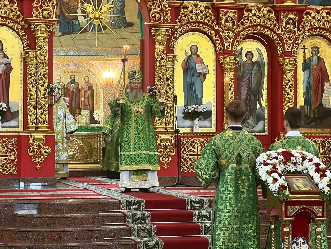 Начальник УФСИН России по ЛНР принял участие в торжествах по случаю 18-й годовщины архиерейской хиротонии митрополита Луганского и Алчевского Пантелеимона