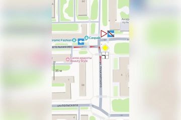 В Луганске изменили схему движения возле республиканского МВД