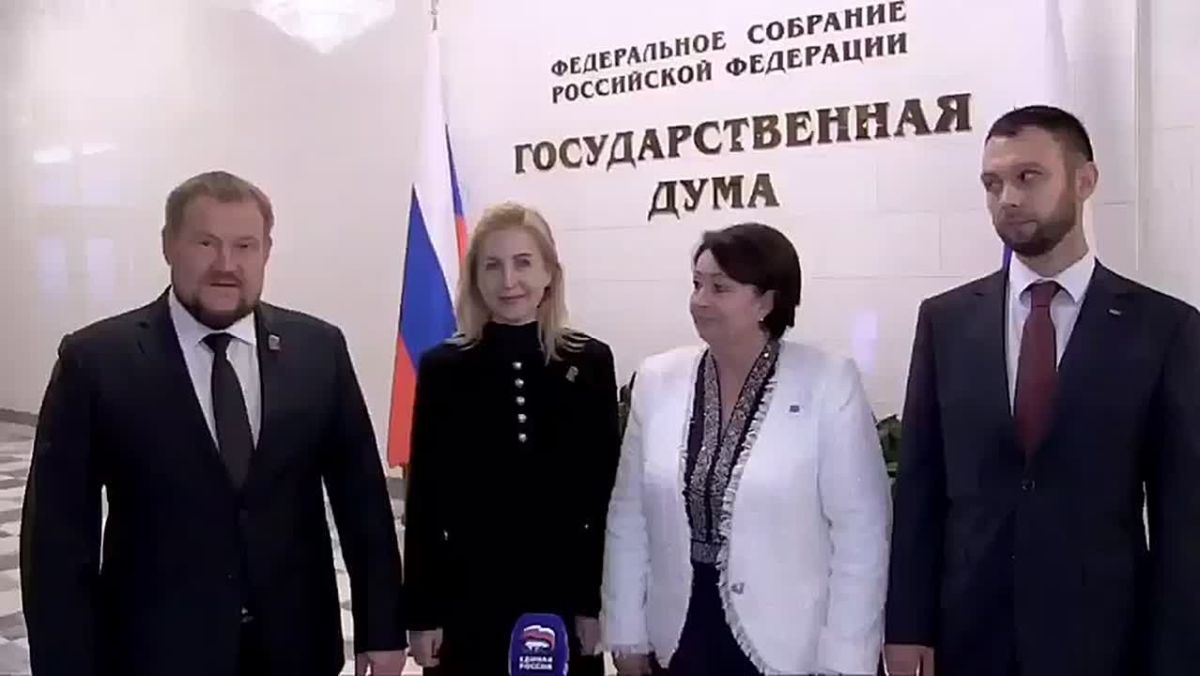 Депутаты Госдумы РФ фракции «Единая Россия» от Донбасса и Новороссии поздравили исторические регионы с Днём воссоединения с Россией