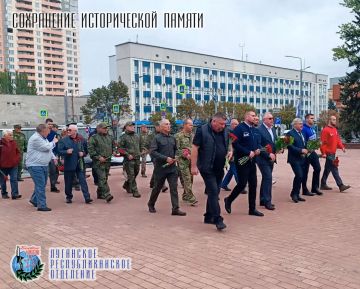 30 сентября в Луганске ветераны Луганского республиканского отделения ВООВ «БОЕВОЕ БРАТСТВО» организовали митинг, посвящённый годовщине воссоединения Луганской Народной Республики, Донецкой Народной Республики, Запорожской...