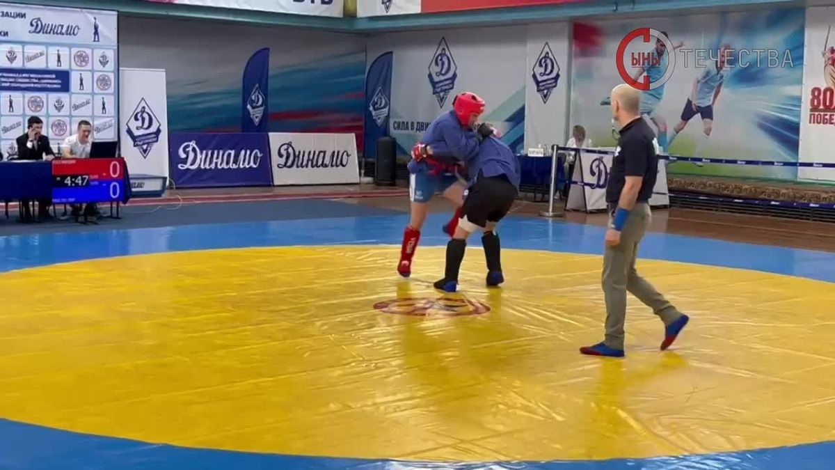 В Луганске состоялись региональные соревнования общества «Динамо» по самбо и боевому самбо