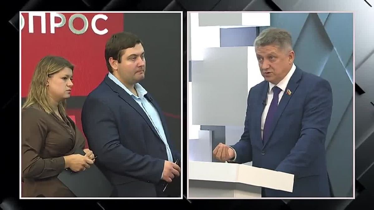 Сергей Цемкало: Благодарю ГТРК ЛНР и программу «Есть вопрос» за возможность обсудить наболевшее