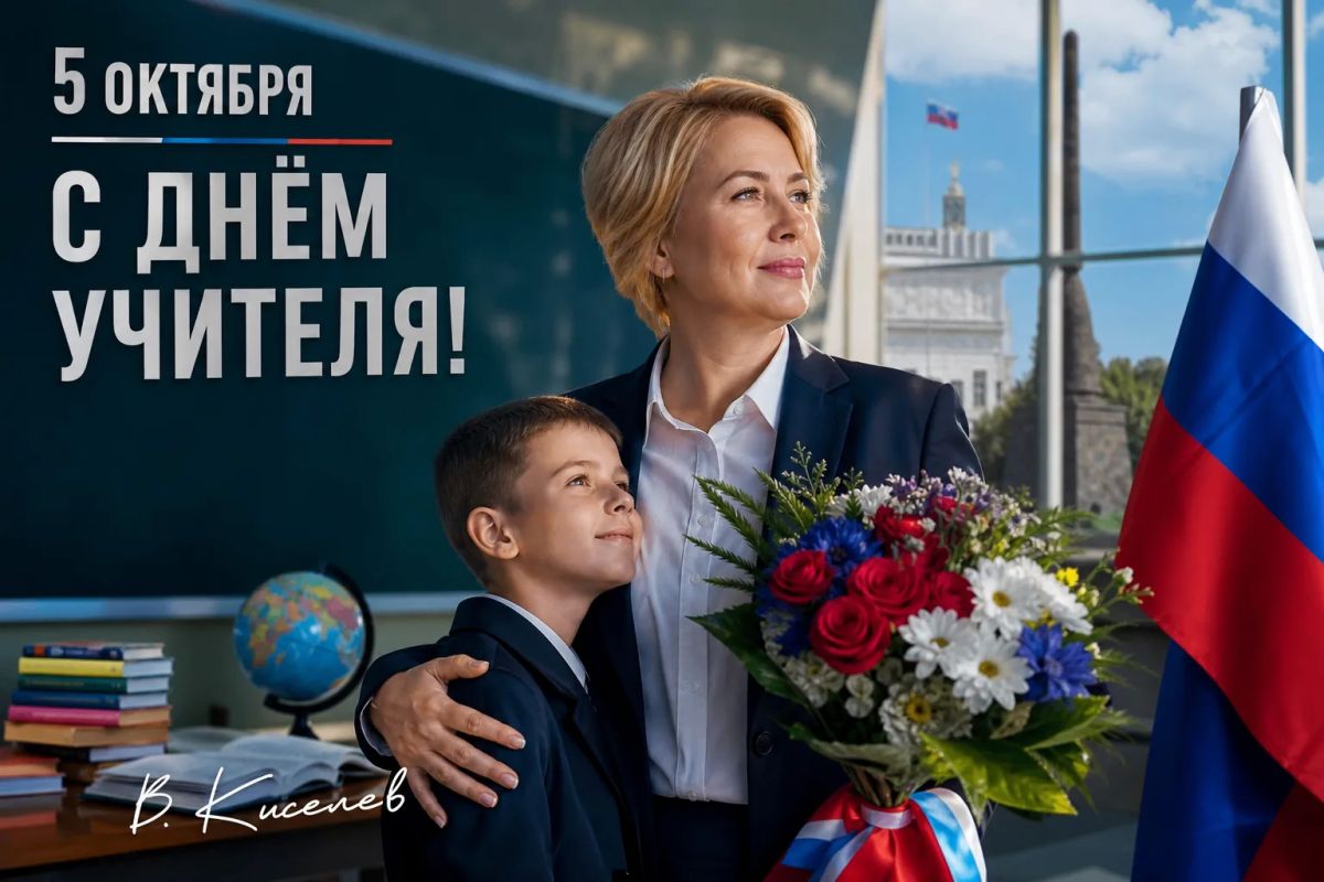 Виталий Киселев: С Днём учителя, дорогие наши наставники!
