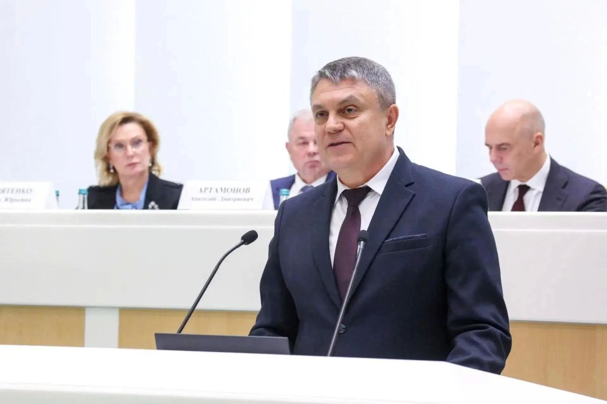 Андрей Губарев: Глава Луганской Народной Республики, принял участие в парламентских слушаниях, посвящённых проекту федерального бюджета на 2027–2029 годы