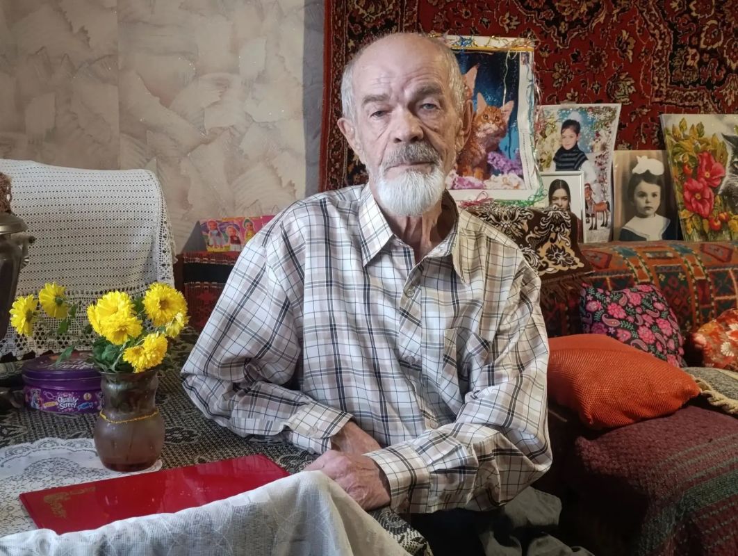 85-летний юбилей отмечает луганчанин Василий Краснобаев